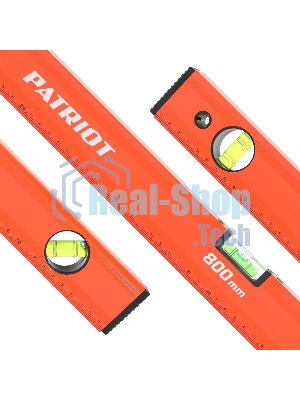 Уровень PATRIOT LCP-800, алюминиевый фрезерованный, 800мм
