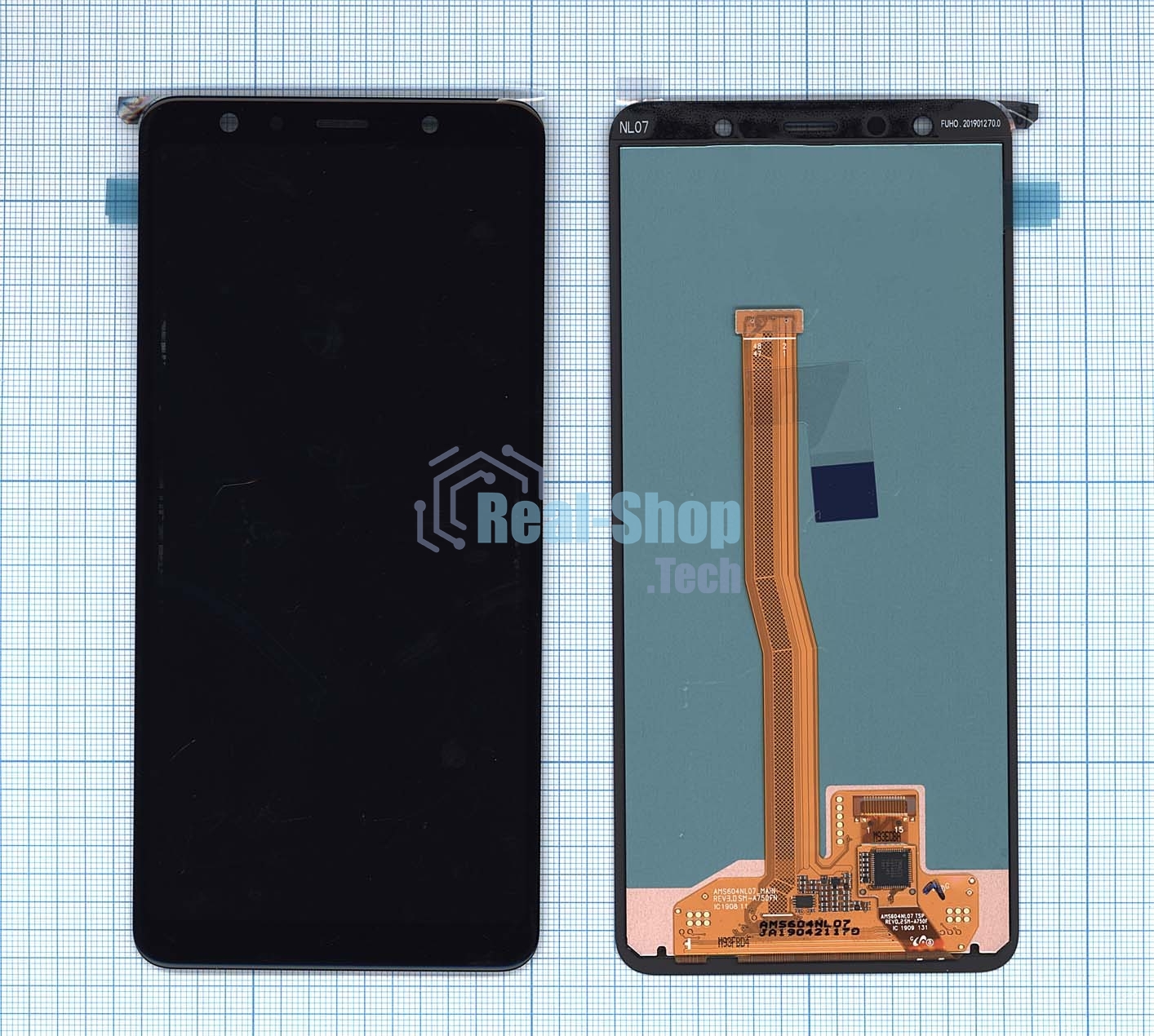 Дисплей для Samsung Galaxy A7 (2018) SM-A750F черный
