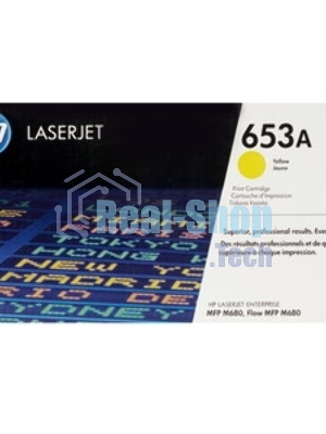 Тонер Картридж HP 653A CF322A желтый для HP MFP M680 (16000 стр.)