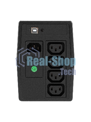 Источник бесперебойного питания ExeGate Power NB-850.LED.AVR.4C13.USB (850VA/510W, LED, AVR, 4*C13, USB, батарея 12V 9Ah, Black)