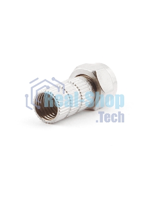 Коннектор Cablexpert F SPL6-02, для кабеля RG6, 5шт, с уплот. рез. кольцом