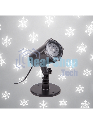 Проектор LED Neon-night 601-263 белые снежинки,220В