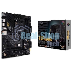 Материнская плата ASUS TUF GAMING B550-PLUS, AM4, AMD B550, 4xDDR4, 6xSATA, 2xM.2, 1xPCIe 4.0 x16, 1xPCIe 3.0 x16, 3xPCIe x1, 1xHDMI, 1xDP, 1x 2.5Gb LAN, 4xUSB-A 3.2 Gen 1, 1xUSB-A 3.2 Gen 2, 2xUSB-A 2.0, 1xUSB-C 3.2 Gen 2, 5x3.5 мм, 7.1, ATX