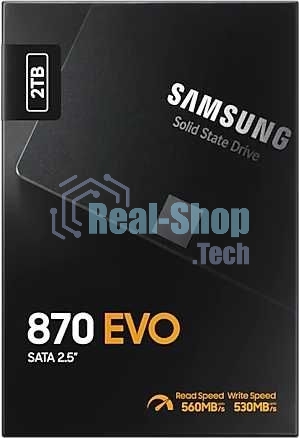 Накопитель SSD Samsung 2Tb 870 EVO Series MZ-77E2T0B/EU