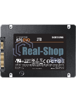 Накопитель SSD Samsung 870 EVO, 2Tb, SATA III, 2.5
