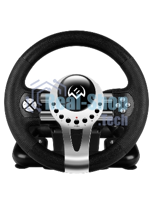 Руль SVEN GC-W700 (педали, вибро, скоба, лепестки, АКПП, D-pad, 12 кл, резин. вставки, PC/Xinput)