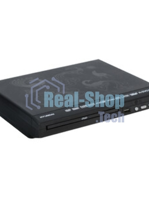 Плеер DVD Hyundai H-DVD120 черный ПДУ