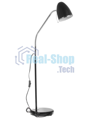 Светильник напольный, торшер, Camelion KD-332 C02 черный (230V, 40W, E27)