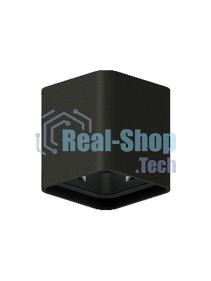 Корпус светильника C7841 SBK черный песок 95*95*H100mm MR16 GU5.3