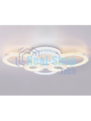 Потолочный светодиодный светильник FA8874/4+2 WH белый 3000K-6400K 76W 800*570*165 (ПДУ ИК)
