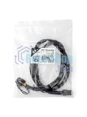 Кабель питания Cablexpert CC-PSU-86 PCI-Express 6-пин на 6+2 пин, 0.8 м