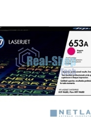Тонер Картридж HP 653A CF323A пурпурный для HP MFP M680/Flow MFP M680 (16000 стр.)