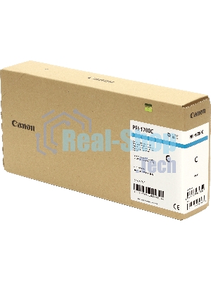 Картридж струйный Canon PFI-1700C голубой (700 мл) для Canon imagePROGRAF PRO-2000, PRO-4000, PRO-4000S, PRO-6000S