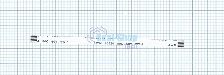 Шлейф универсальный 8pin, шаг 0.5мм, длина 10 см