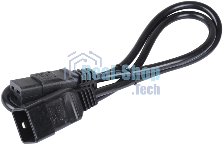 Кабель электропитания PDU 3х1,5 1М с разъемами С19-C20
