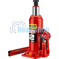 Домкрат STAYER 43160-2_z01  гидравлический бутылочный red force 2т 181-345мм