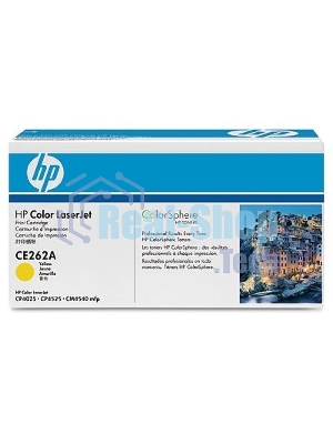 Картридж лазерный HP CE262A желтый для CLJ CP4025/CP4525 11000 стр.