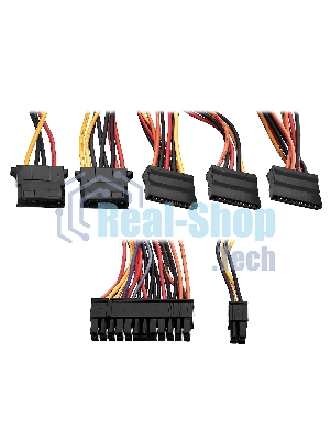 Блок питания серверный 450W ExeGate EX292219RUS ServerPRO-1U-F450AS (Flex ATX, APFC, КПД 80% (80 PLUS), 4cm fan, 24pin, 4pin, 3xSATA, 2xIDE)