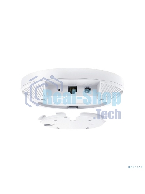 Потолочная точка доступа TP-Link EAP653 AX3000 Ceiling Mount Dual-Band Wi-Fi 6 Access Point, 1 1Gbps RJ45 Port, 574Mbps at2.4 GHz + 2402 Mbps at 5 GHz, 802.3at POE, 2 Internal Antennas