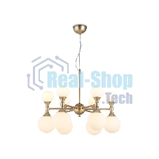 Люстра Ambrella light LH51050/12 GD/FR золото/белый матовый G9*12 max 28W D550*450
