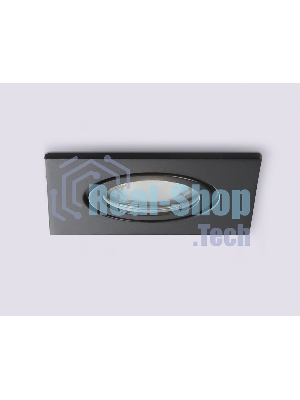Светильник Ambrella light TN1161 BK черный  IP44 GU5.3 85*85*28