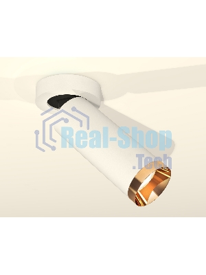 Светильник Ambrella Light XM6342204 SWH/PYG белый песок/золото желтое полированное MR16 GU5.3 (A2228, C6342, N6134)