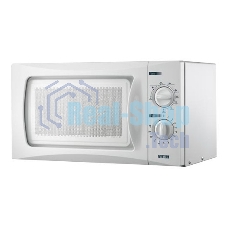 Микроволновая печь Mystery MMW-2009G белый, 20 л, 700 Вт, переключатели - поворотный механизм