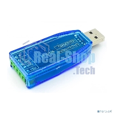 Адаптер ORIENT UAS-105 USB Am to RS485, винтовой разъем 5 конт. (WCH CH340, поддерж.Win 8.x/10) (31328)