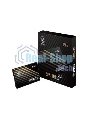 Накопитель SSD MSI SPATIUM S270, 960Gb, 2.5