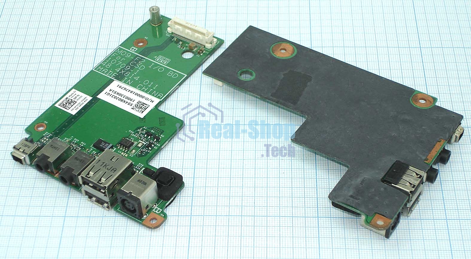 Плата питания для ноутбука HY-DE032 Dell Latitude E5500 с USB и Audio разъемами