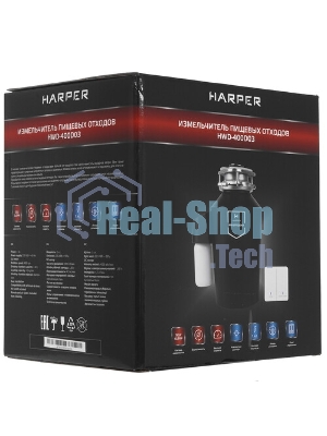 Измельчитель пищевых отходов HARPER HWD-400D03