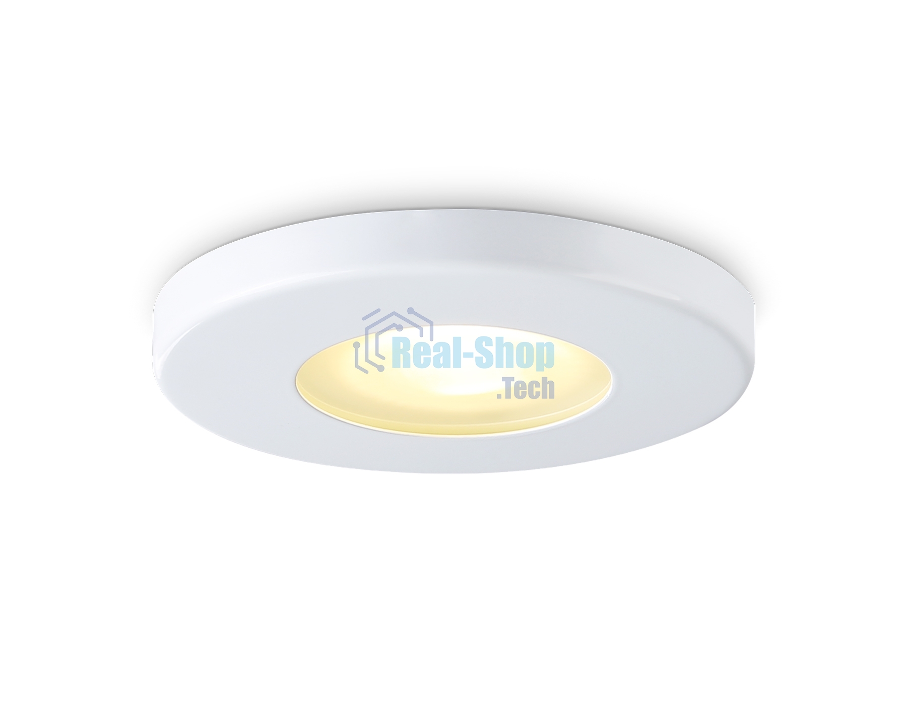 Светильник Ambrella light TN1180 WH белый IP44 GU5.3 D85*34