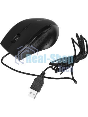 Мышь проводная Defender Accura MM-362 черный, 1600 dpi, USB, кнопки - 6