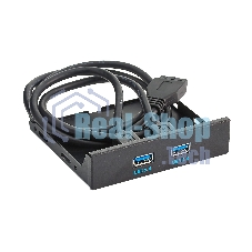 Планка USB на переднюю панель ExeGate U3H-615, 3,5
