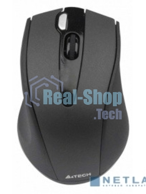 Мышь беспроводная A4Tech G9-500F черный, 1200 dpi, радиоканал, USB, кнопки - 4