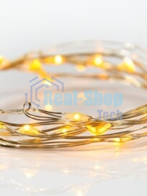 Гирлянда Neon-night Роса с трансформатором 100 м, 1000 LED, теплое белое свечение