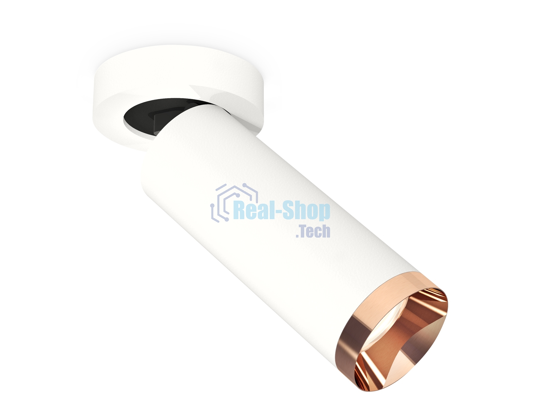 Светильник Ambrella Light XM6342205 SWH/PPG белый песок/золото розовое полированное MR16 GU5.3 (A2228, C6342, N6135)