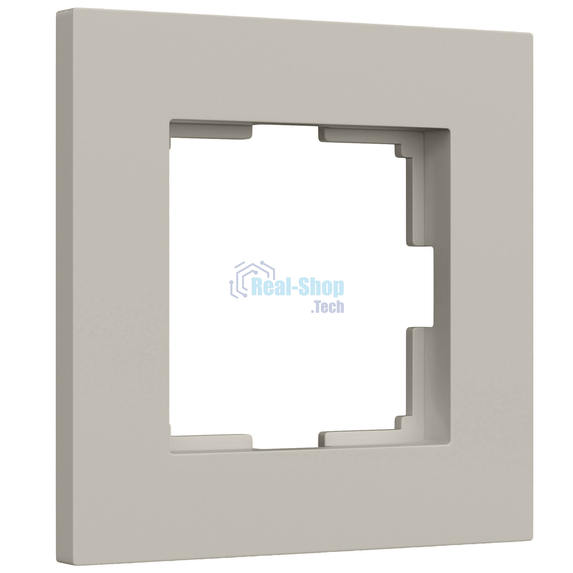 Рамка на 1 пост Slab (дымчатый софт) W0012917
