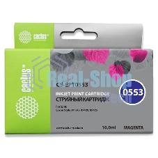 Картридж струйный Cactus CS-EPT0553 пурпурный (10 мл) для Epson Stylus RX520/Stylus Photo R240