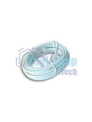 Кабель.телефонный аппарат-розетка TC6P4C-5M, 5 м
