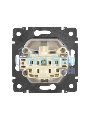 Розетка Legrand Valena 774220 влагозащищенная IP44 с заземлением с крышкой и защитными шторками (белая)