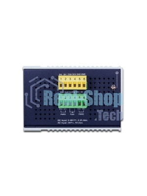 Коммутатор индустриальный PoE IGS-10020HPT для монтажа в DIN-рейку IP30 L2+ SNMP Manageable 8-Port Gigabit POE+(AT) Switch + 2-Port Gigabit SFP Industrial Switch (-40 to 75 C), ERPS Ring Supported, 1588