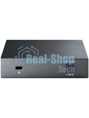 Коммутатор настольный TP-Link TL-SG105S 5-портовый 10/100/1000 Мбит/с