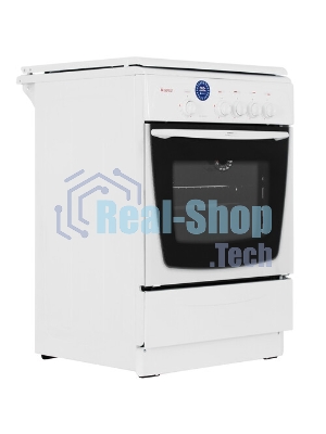 Плита газовая Gefest CG 60М C7 К73 белый, конфорок 4 шт, духовка 63 л, 60 см x 85 см x 60 см