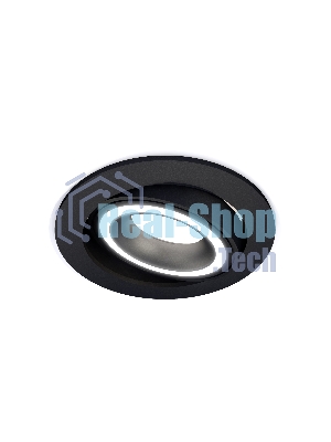 Комплект встраиваемого поворотного светильника Ambrella light XC7652080 SBK/FR черный песок/белый матовый MR16 GU5.3 (C7652, N7111)