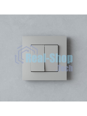 Рамка на 1 пост Slab (дымчатый софт) W0012917