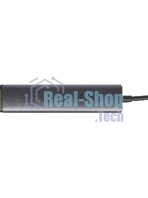 USB-концентратор CUDY UH605, USB Type-C, USB + RJ-45, USB Type-C