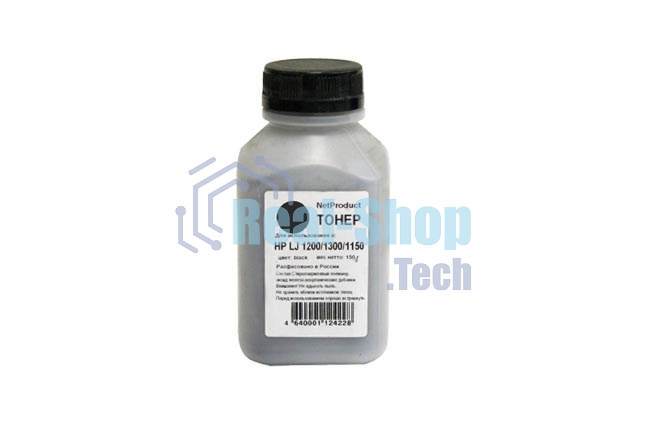 Тонер HP LJ 1200/1300/1150 (NetProduct) 150 г, банка