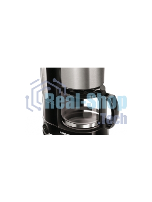 Кофеварка капельная Redmond RCM-M1507 черный/серебристый, исп. кофе - молотый, 0.6 л, 600 Вт