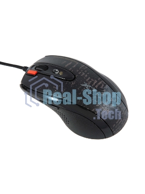 Мышь проводная A4Tech F5 черный, 3000 dpi, USB, кнопки - 7